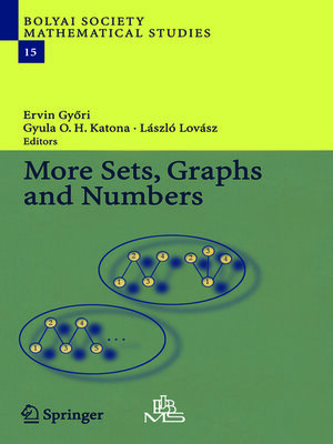 cover image of More Sets, Graphs and Numbers